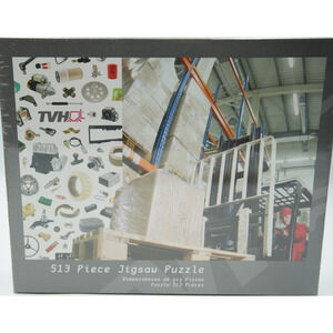 TVH 513 Piece Jigsaw Puzzle – Warehouse & Forklift Theme – NEW Sealed
